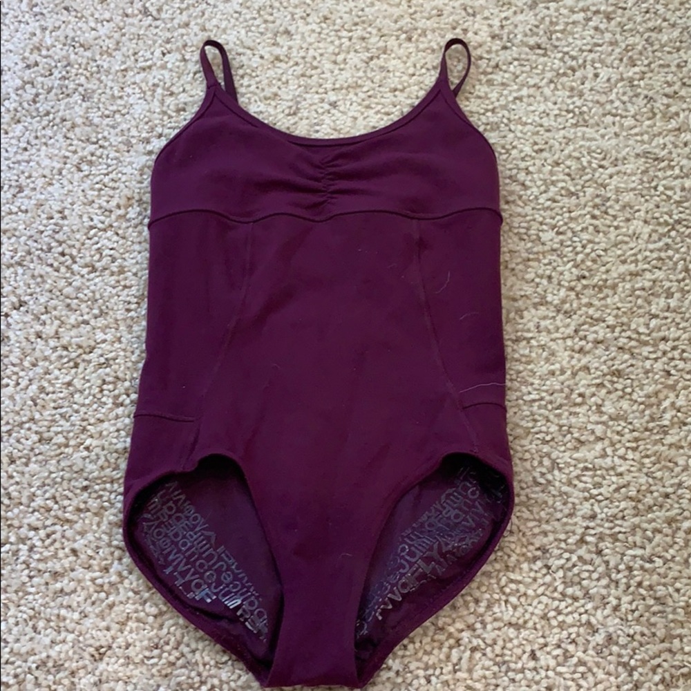Ivivva dance burgundy leotard